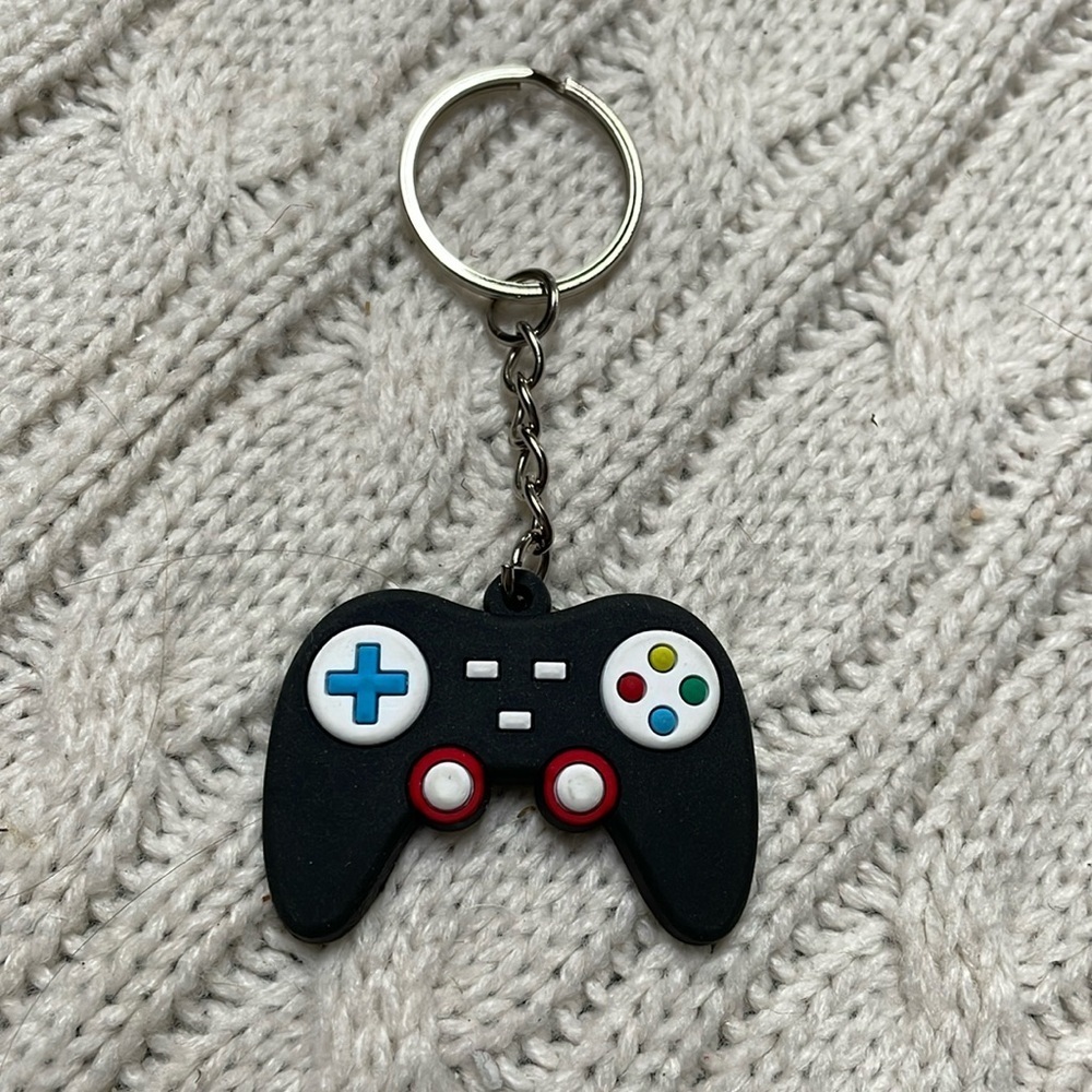 New Game Controller Gamer Gaming Keychain Purse Charm Stocking Stuffer Gift